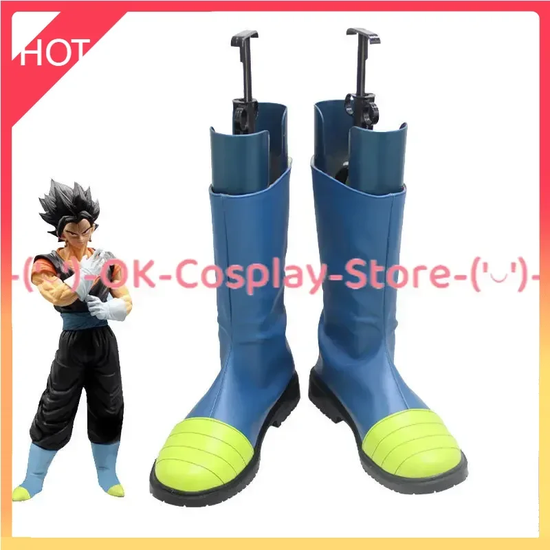 

[Сделано на заказ] Обувь для косплея Son Goku, карнавальные ботинки на Хэллоуин, реквизит для косплея, обувь из искусственной кожи