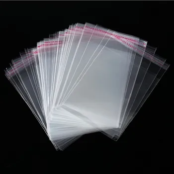 Opp Transparent Seal, Cellophane, Self-adhesive, Plastic, Jewelry, Cellophane, Candy, Cookies, Gift Wrap, Non-porous Bag 1