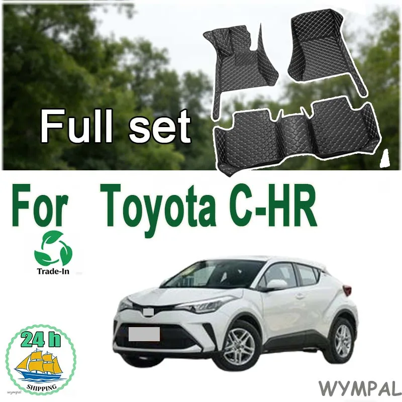 

Автомобильные коврики для Toyota C-HR CHR, негибридные гибридные 2018 2019 2020 2021, автомобильные аксессуары