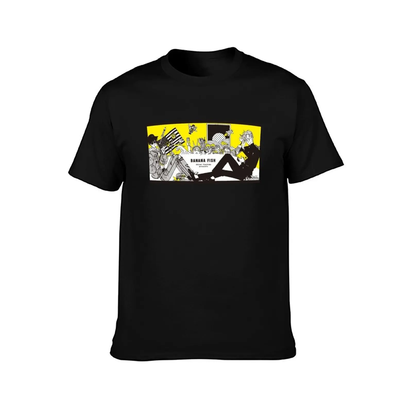 BANANA FISH Akimi Yoshida presents T-Shirt Christmas Casual Short Sleeve Top