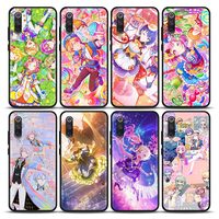 Japan Anime Colorful Project​ Sekai  Black Fundas For Xiaomi Mi 9T Pro 10 10T 10s CC9 9 Pro 8 Lite Case Cover Mi Note 10 Lite 9T