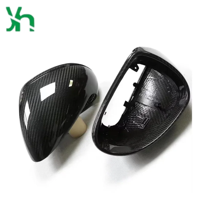 لبورشه 981 بوكستر (2012-16) 981 كايمان (2012-16) غطاء مرآة كربون جاف مرايا السيارة