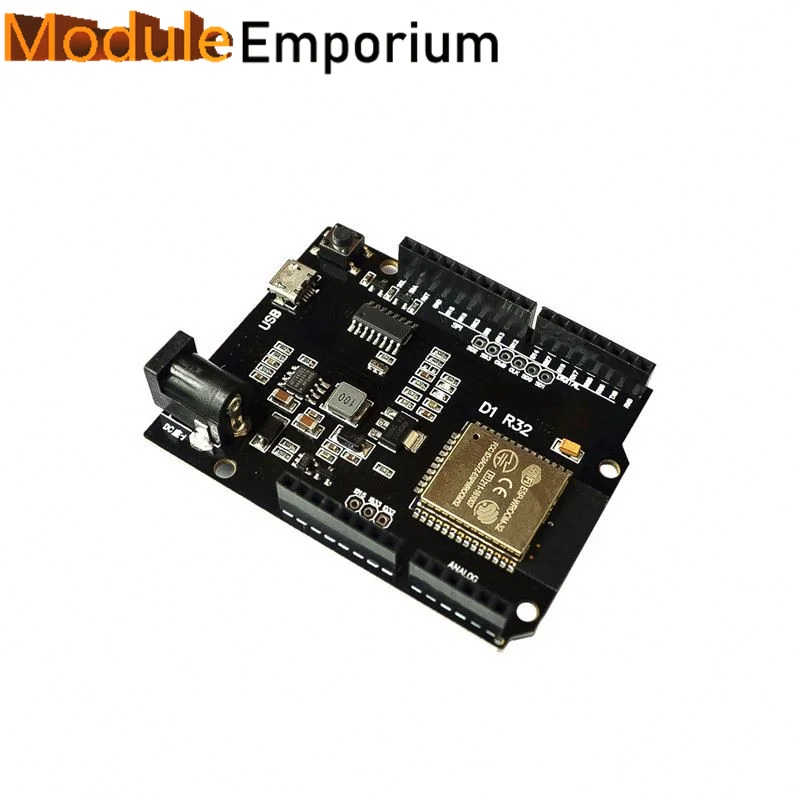 Barato WeMos ESP32 WiFi D1 R32 dente azul uns 4MB Flash CH340 Placa de Desenvolvimento para ardui