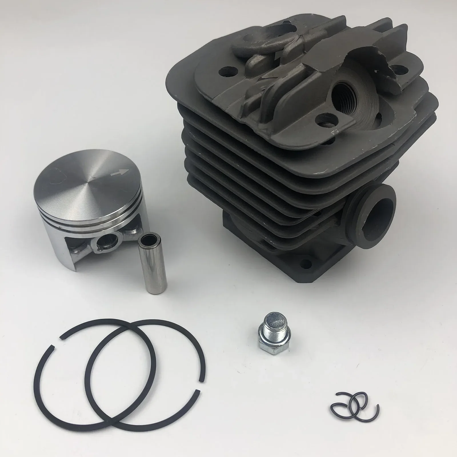1kit Cylinder piston for Stihl 034 AV 034AV MS340 MS 340 Super 48 mm bolt/decoder opening/deconstruction hood/piston ring/Bursts