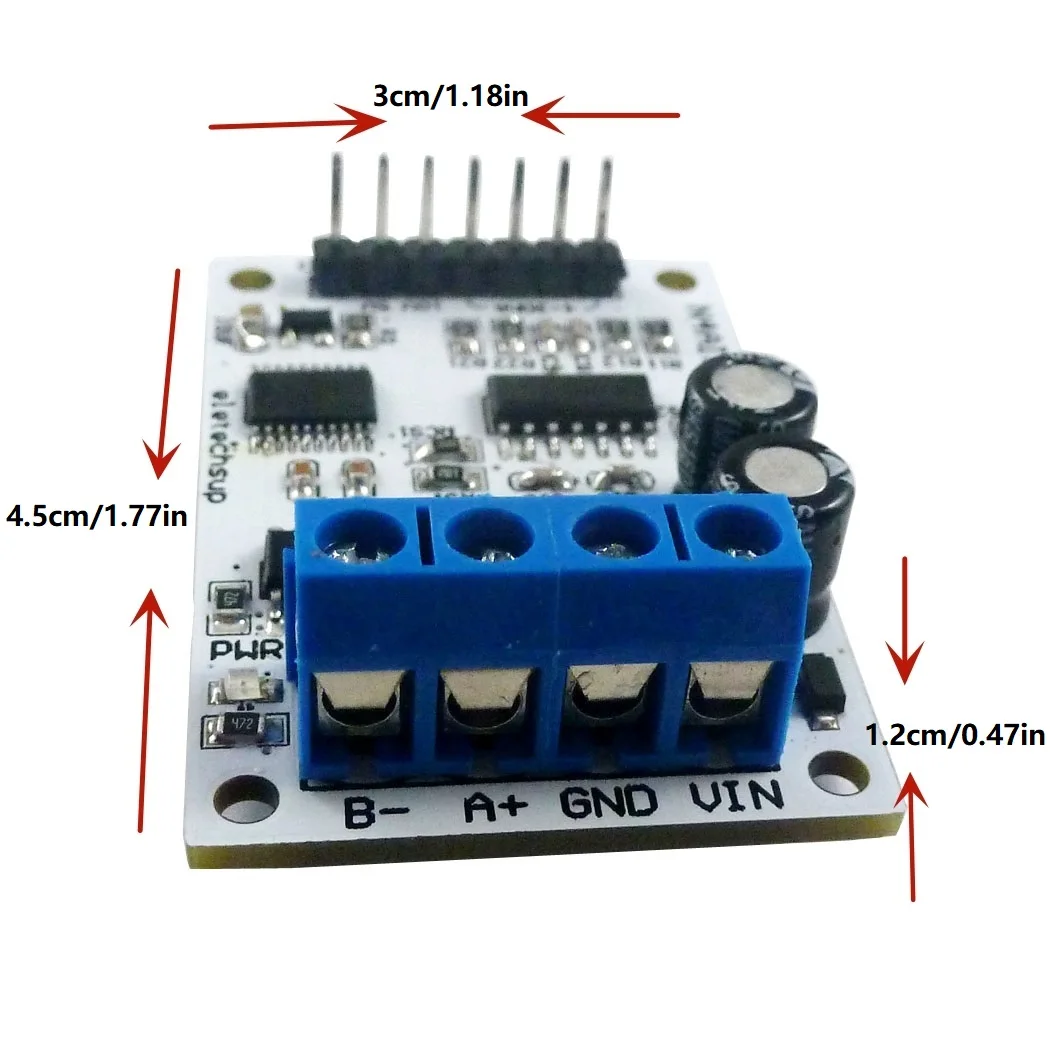 Integrated Circuit: DC 12V Voltage Signal Acquisition Module with RS485 Modbus RTU for PLC Current Transmitter