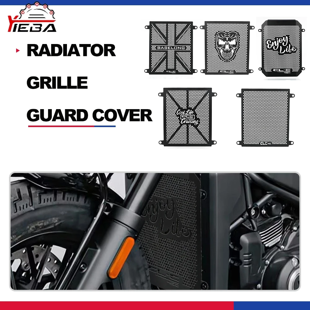 

For CFMOTO CF MOTO CLC 450 Bobbe 450CLC CLC450 2023 2024 2025 Motorcycle Radiator Grille Guard Cover Water Tank Protection Guard