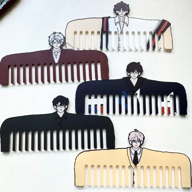 

Game Love and Deepspace Cosplay Xavier Zayne Rafayel Sylus Comb Cute Role Play Props Accessories Funny Cartoon Combs Women
