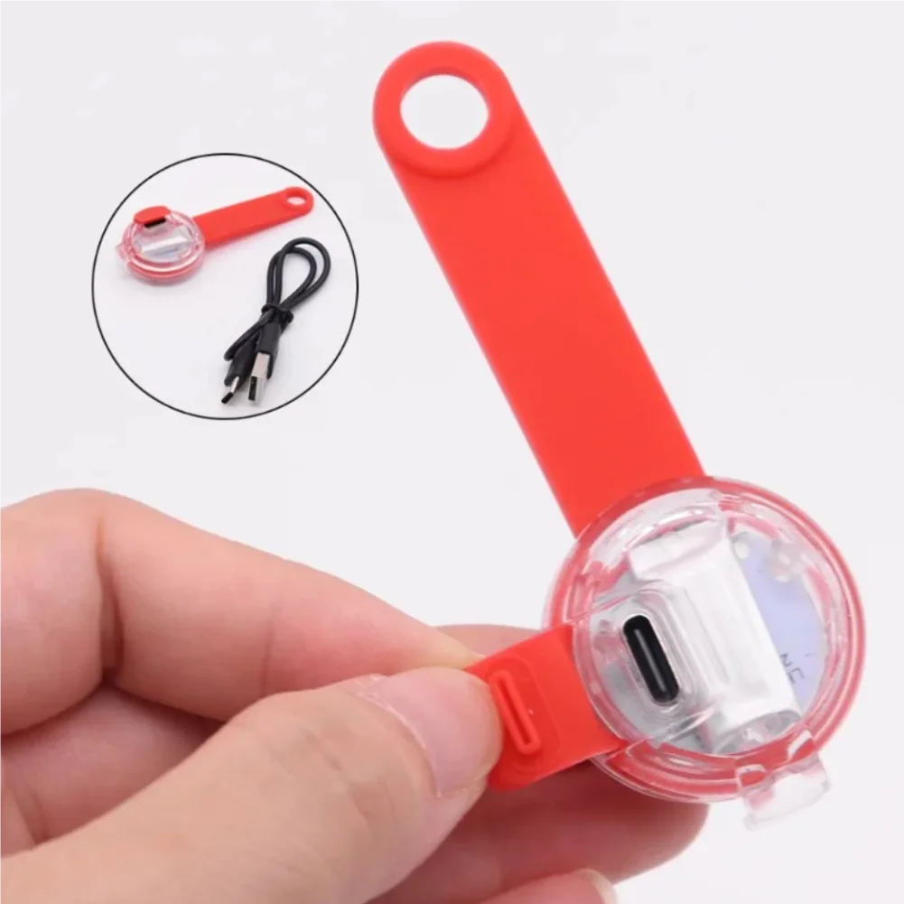 LED Pet Dog Cat Collar Light Night Safety Luminous Waterproof Flashing Harness Pendant for Dog Walking Accessories
