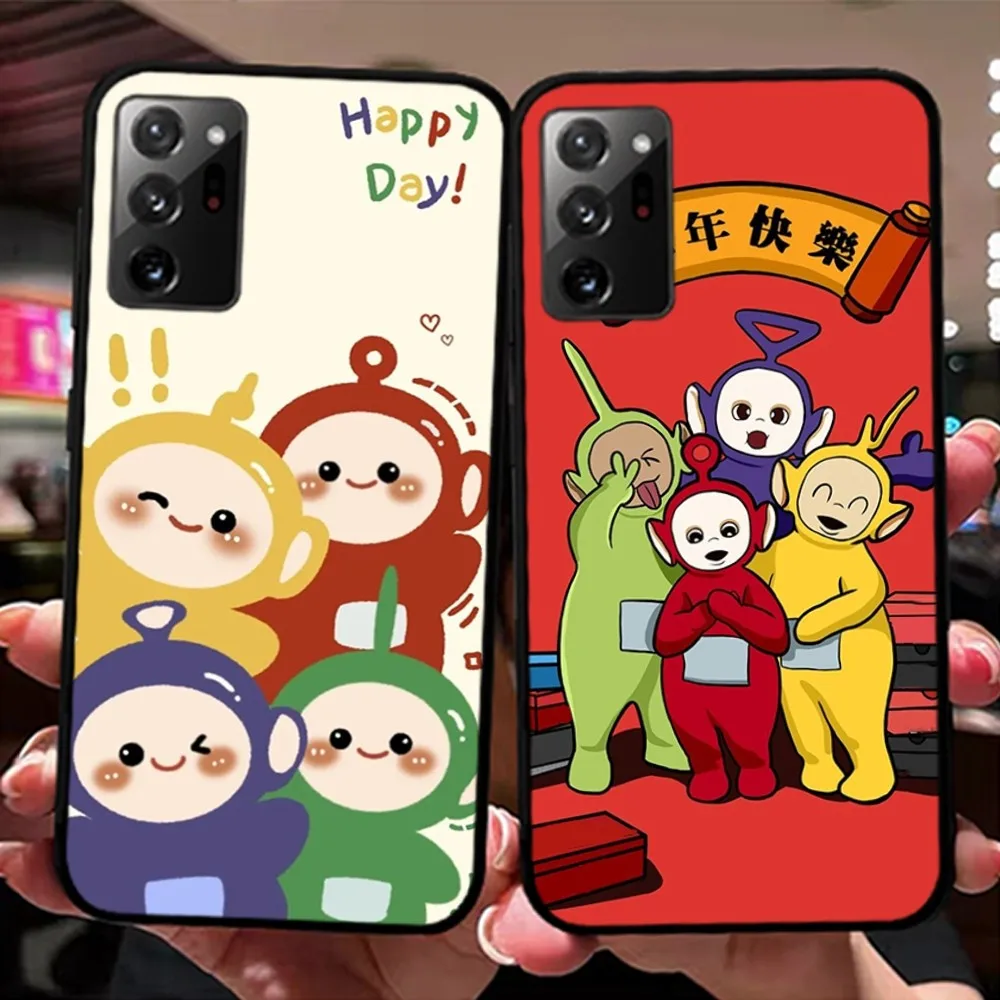 Cute T-Teletubbies Phone Case For Samsung Note 8 9 10 20 Pro Plus Lite M 10 11 20 30 21 31 51 A 21 22 42 02 03