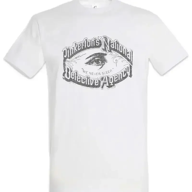 Pinkteron's Detective Agency T Shirt Boardwalk Sign Logo Symbol Empire Eye