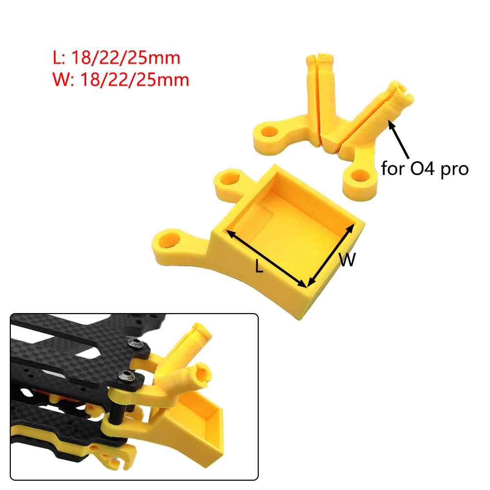 O4 Pro Upgrade Kits 3D Printed Parts TPU Part for Speedybee Mario 5 Upgrade O3 to O4Pro