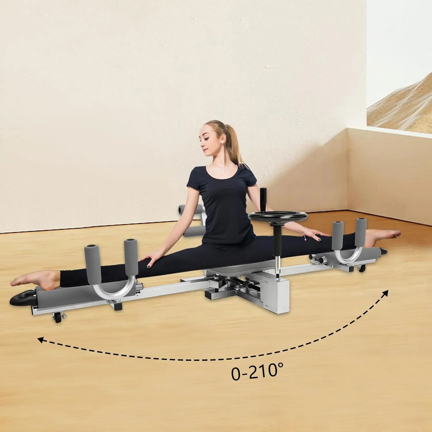 Yoga Exercise One Word Horse Trainer Leg Split Stretcher Pilates Machine for Home Use