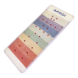 Afodi Chakra Pemf Photon Edelsteen Regenboog Bio Crystal Massage Mat Gepulseerde Magnetische Velden Negatieve Ion Ver Infrarood Verwarming Pad