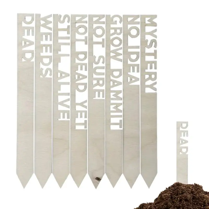 

Garden Labels 8PCS Waterproof Plant Labels For Seedlings Pot Markers For Outdoor Indoor Garden Plants Label Stakes