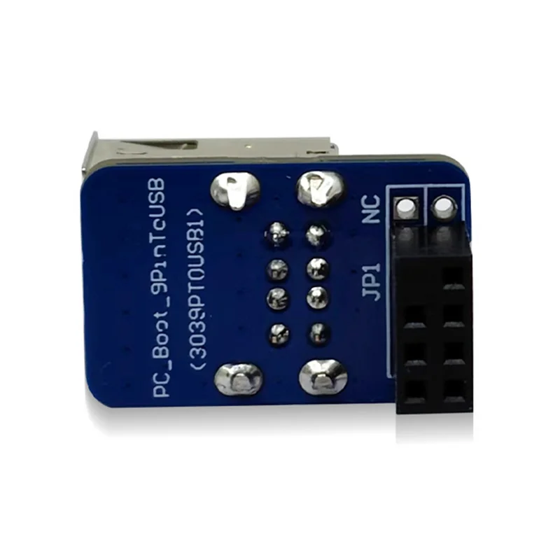 A76F-9Pin USB To USB 2.0 Adapter Expansion Board Motherboard 9Pin To 2 Ports USB Converter USB2.0 9Pin To A Female Extender