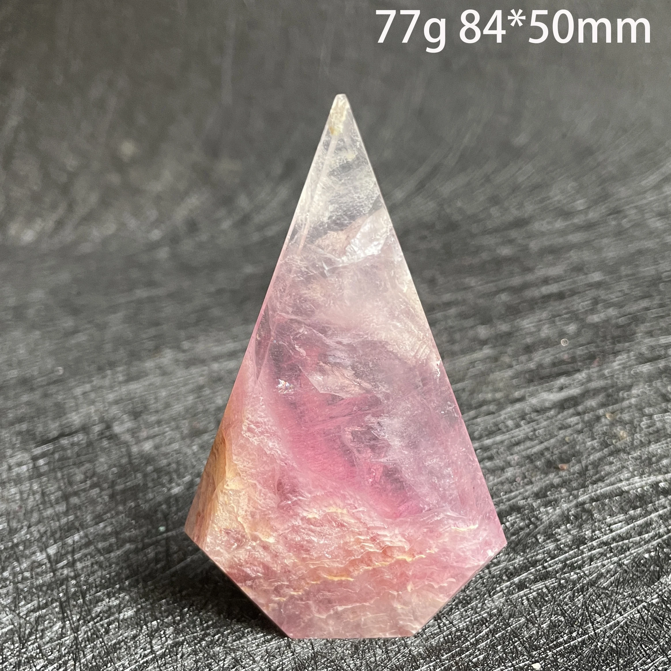 Natural Stone Colorful Fluorite Wand Point Decoration Polished Quartz Crystal Tower Reiki Healing Gift Obelisk