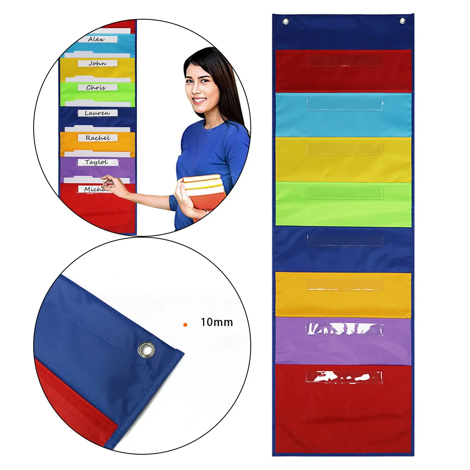 Wall File Organizer Multipurpose Classroom for Teaching Materials