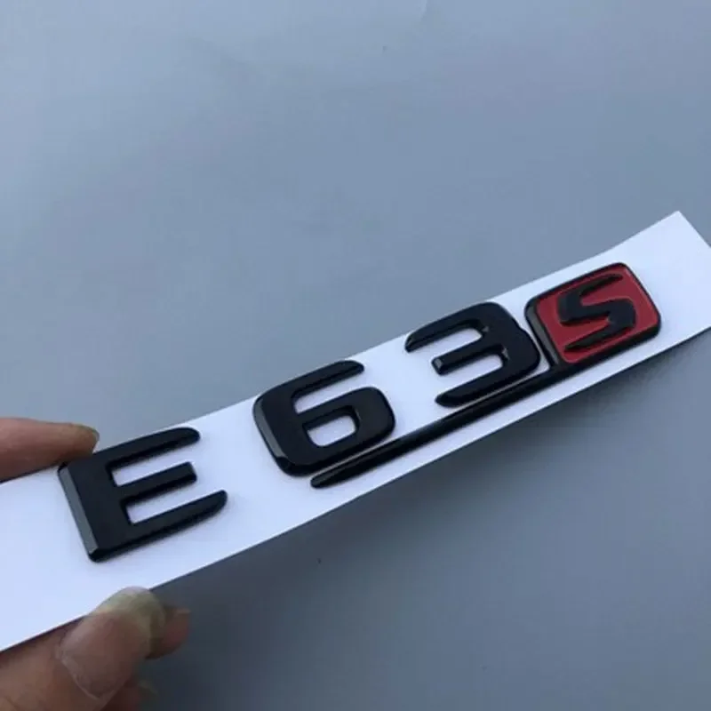 C63S E63S GLC63S GLE63S A45 C63 AMG letter logo Car Sticker for Mercedes-Benz A C E-Class Modified Accessories Decorative Decal