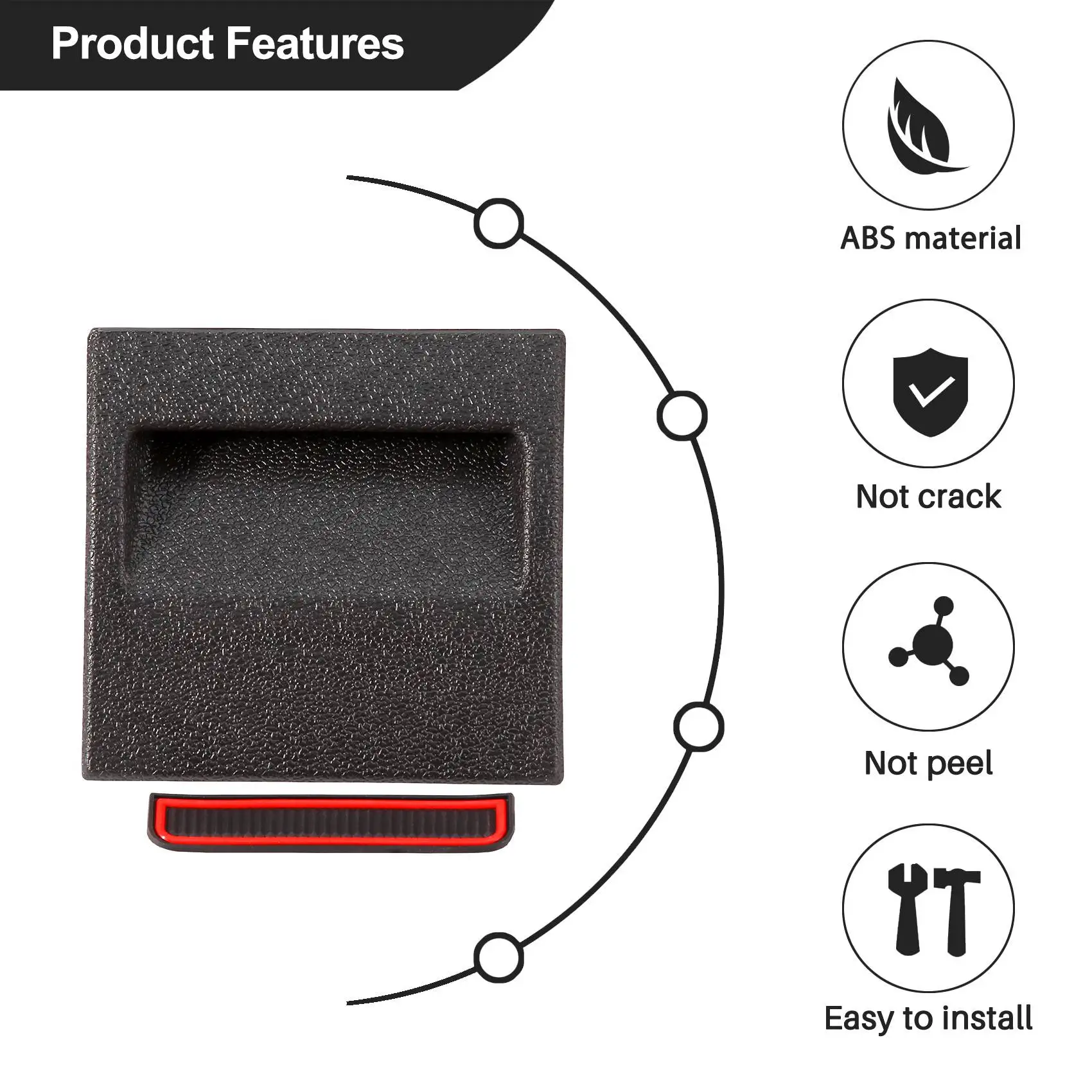 Caja de fusibles, contenedor de monedas, bandeja de almacenamiento interior para Subaru Impreza XV/Crosstrek Forester Legacy Outback WRX, accesorios