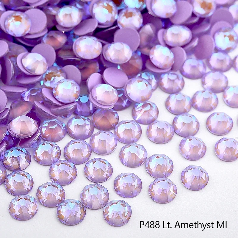 Billow Violet 2088 Non-Hotfix Strasssteine SS16-SS30 Gold Flatback Glitzer Strass Kristall Grüne Steine für Nagelkunst-Dekorationen – Detail 16