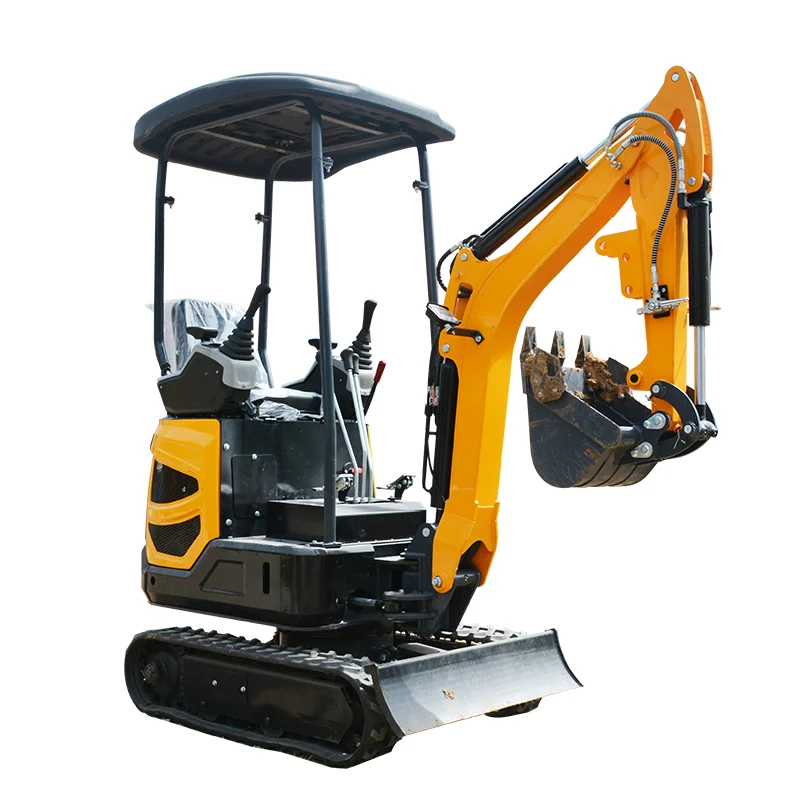 

Customized Crawler Mini Excavator 1.2 ton Hydraulic Vegetable Greenhouse AgriculturalOKW12 Micro Excavator