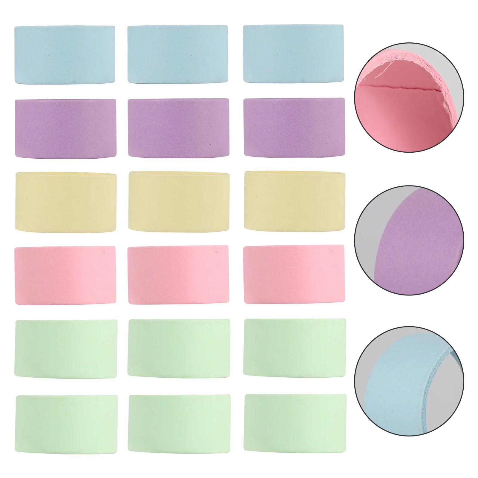 25 قطعة من لفة ورق الحرف الورقية للرسومات الفنية DIY والملصقات والمشروعات الإبداعية الممتعة للاستخدام في الفصول الدراسية