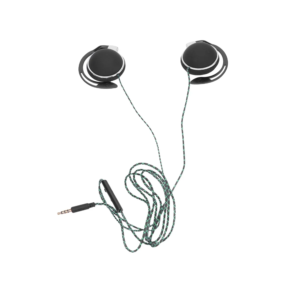 

Sports Headset -Aural Earphone Black Lightweight Sweatproof High Elastic Wire Music -Aural Earphone
