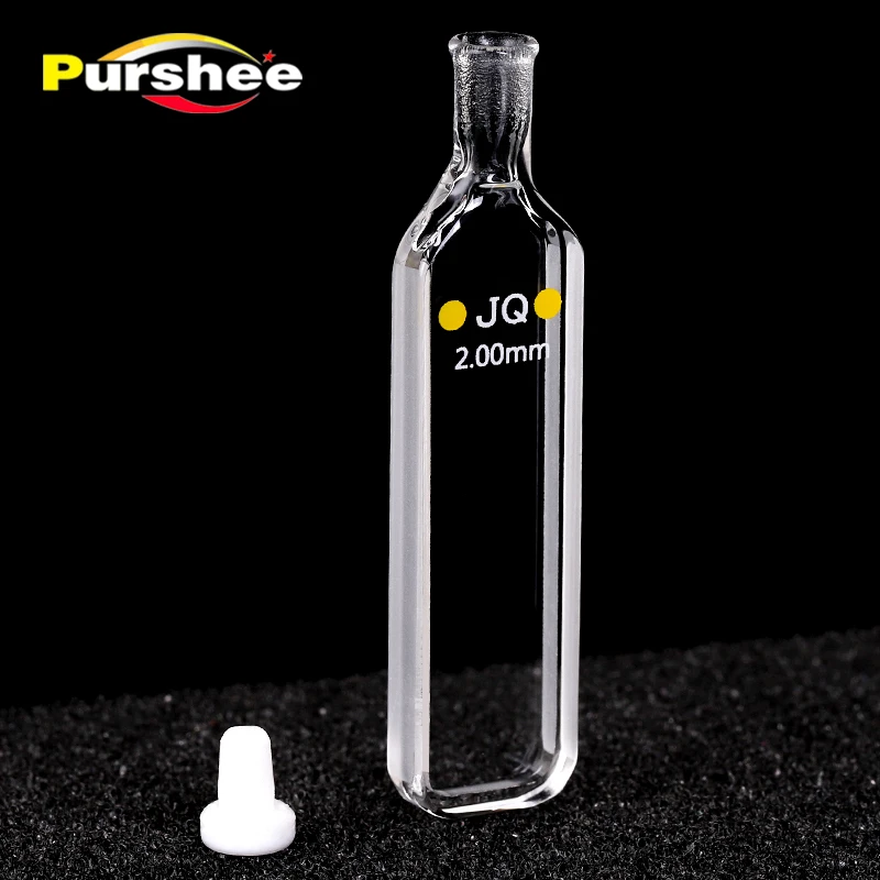 

Quartz cuvette cell with PTFE stopper(700ul)