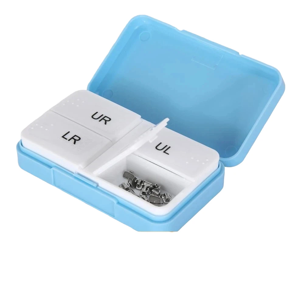 Hot Sale 200pcs Ortho Buccal Tube Bondable Monoblock 1st 2nd Molar Roth MBT 0.018/0.022 Dental Consumables