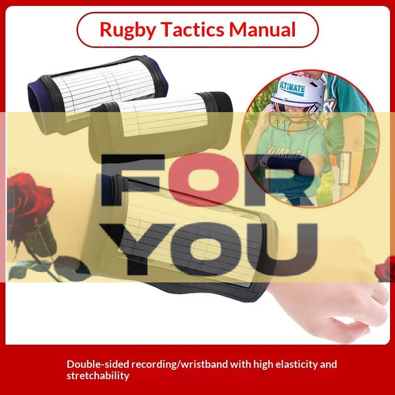 

【OD】1Pc Football Training Clipboard Cover Playbook Wrist Sleeve Board For Players Wrist Maps Holder Pouchrugby League
