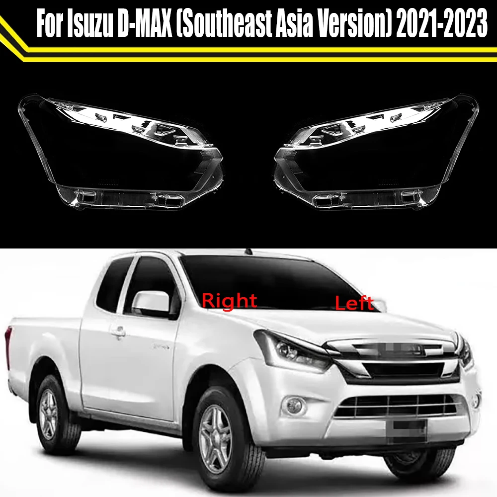 

Car Light Lamp Case Headlamp Shell For Isuzu D-MAX (Southeast Asia Version) 2021 2022 2023 Lampshade Lampcover Headlight Cover