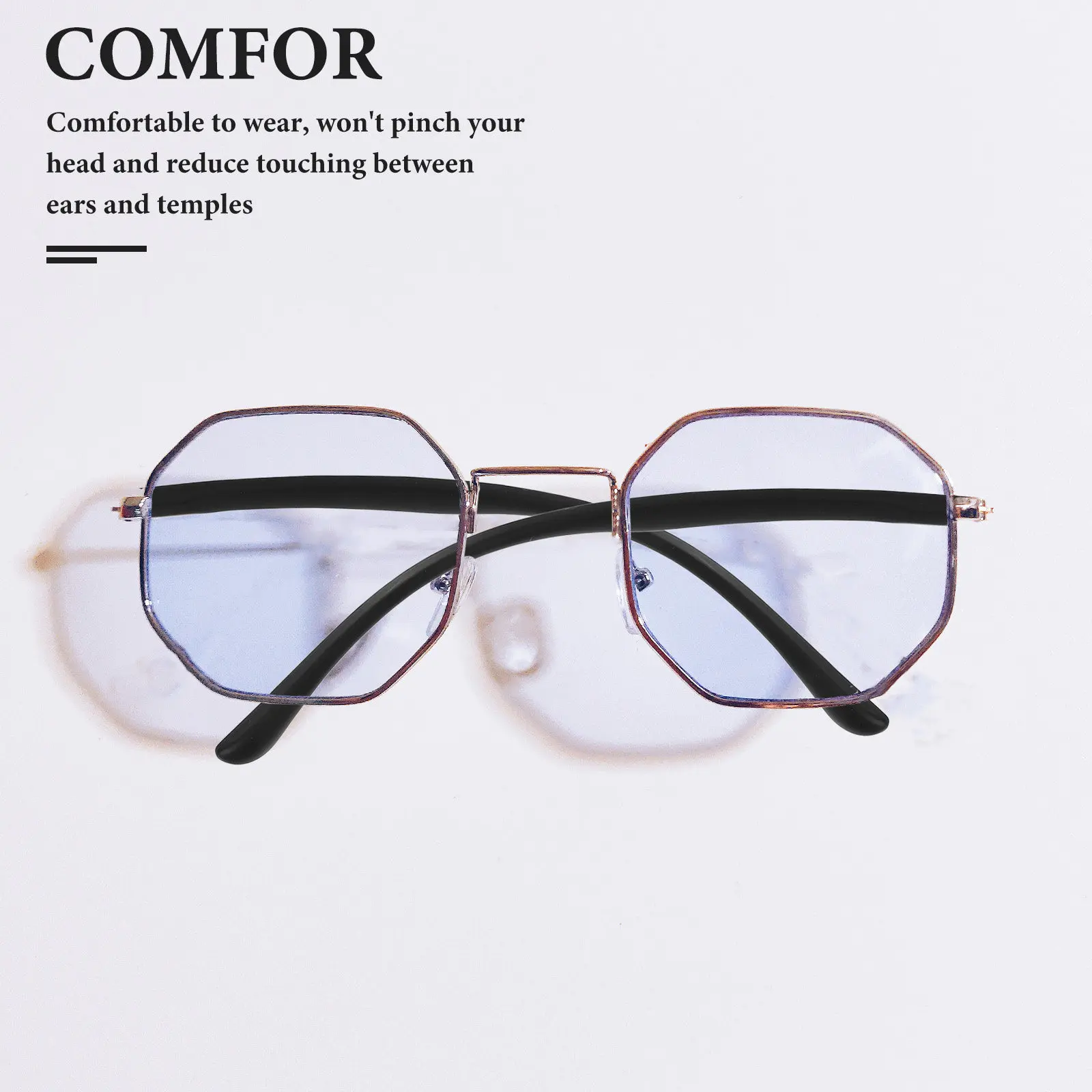 

1Pair Universal Replacement Glasses Arms Eyeglasses Temple Legs Lightweight Comfortable Nonslip Glasses Repair Kit