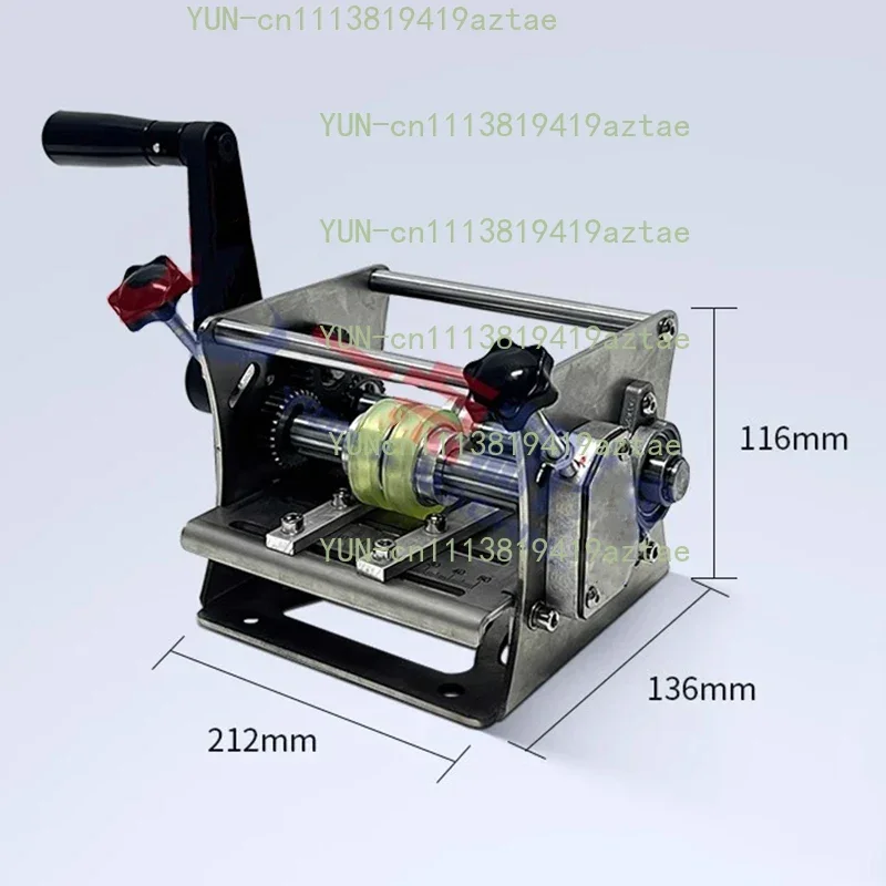 Hand Edge Banding Slitting Machine Edge Band Divider Hand-cranked Electric Dust-free Cutting Belt Into Two Burr-free Equipment