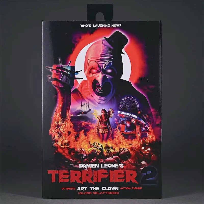 Movie Terrifier Art the Clown BLOODBATH Joker Halloween Day Horror Figure New NECA Collectible Model Toys Horror Gifts