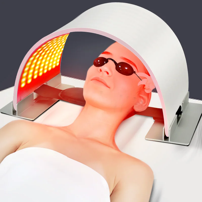 

2025 7-Color Infrared Spectrometer Photon Skin Rejuvenation LED Mask Acne Treatment Beauty Red Light Therapy Panel Makeup