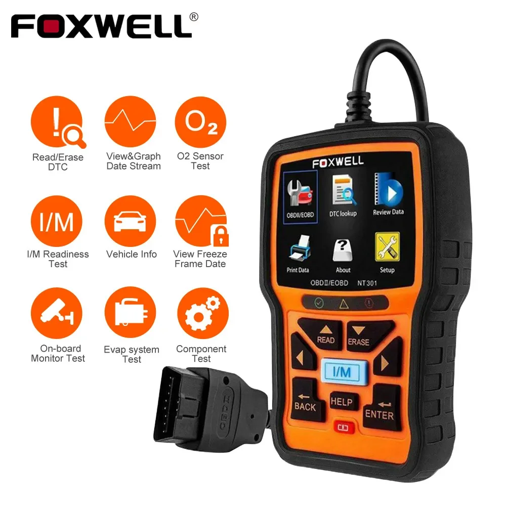 Foxwell NT301 OBD2 … - image