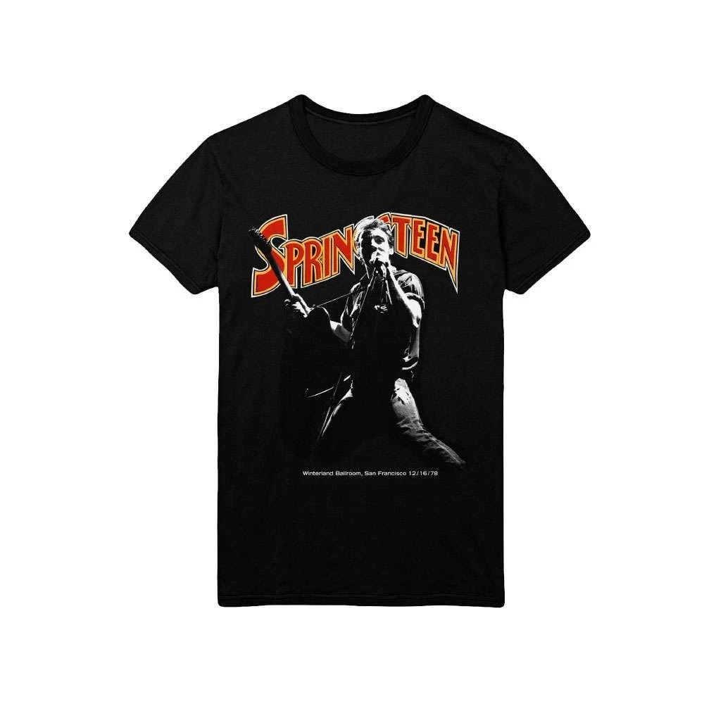 Bruce Springsteen 2026 Tour T-shirt: Winter Paradise Ballroom Concert Style Fan Gift Unisex Printed Casual Daily Wear