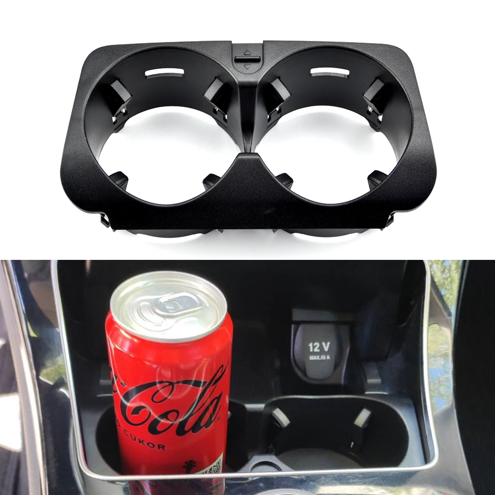 For Mercedes Benz C Class W205 E W213 KZS W253 V W447 Car Front Center Console Water Cup Holder Insert Frame A2056800691