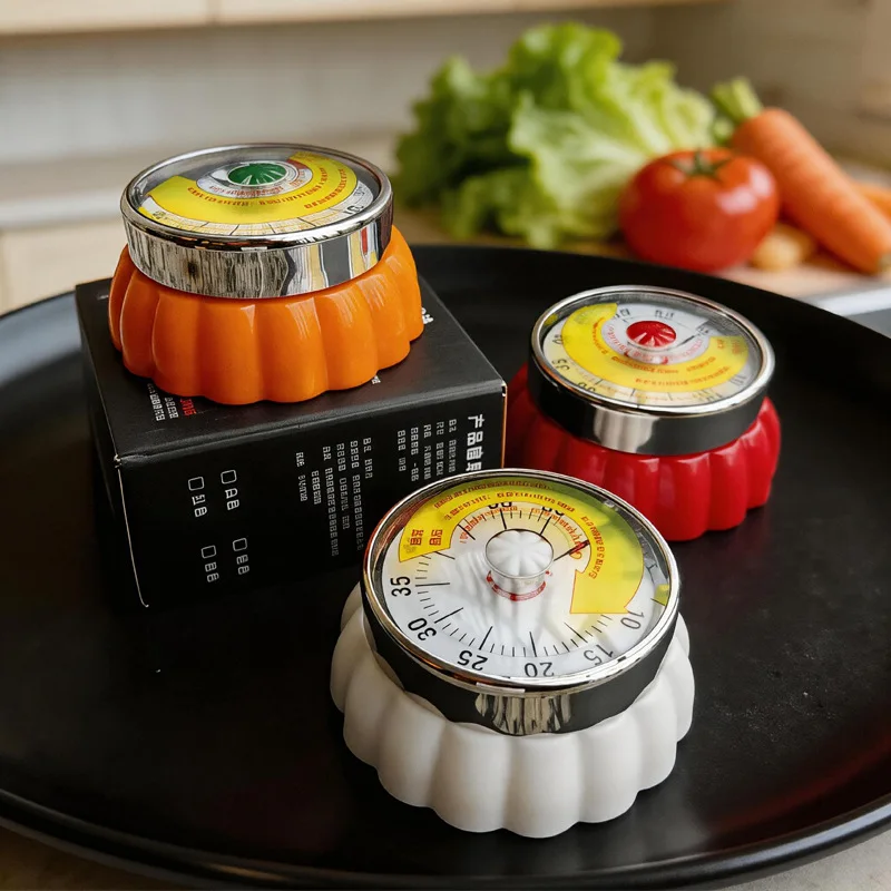 Picture 5: Kitchen Visual Countdown Baking Reminder with Magnetic Suction Mechanical Kitchen Gadget - Timer