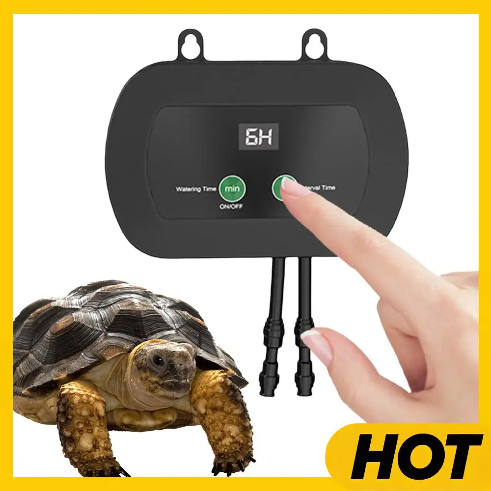 

Система распыления интеллектуального автоматического контроллера с таймером и 360° ° Регулируемые насадки для террариумов, амфибий, ящериц, змеиных лягушек, растений