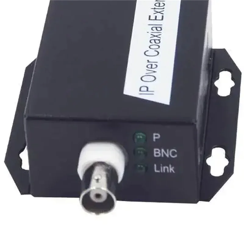 

B27B 4 шт. Ethernet IP-удлинитель через коаксиальный сетевой комплект HD Eoc коаксиальный кабель-удлинитель передачи для камер видеонаблюдения (B)