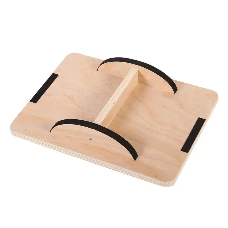 Wooden Wobble Balance Board Exercises Training Balancing Rocking Board Level Training Balance Gym Exercise Fitness Equipments