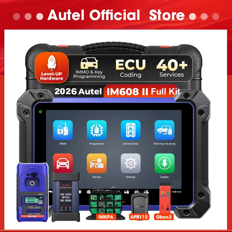 

Autel MaxiIM IM608 II PRO IMMO Key Fob Programming Tool IM608II Programmer Diagnostic Tools 2 Years Update of IM608PRO