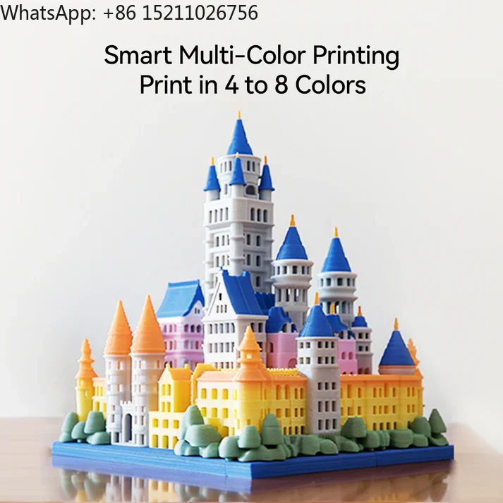 Anycubic KOBRA 3 COMBO Print Size 250*250*260mm High Speed Max 600mm/s