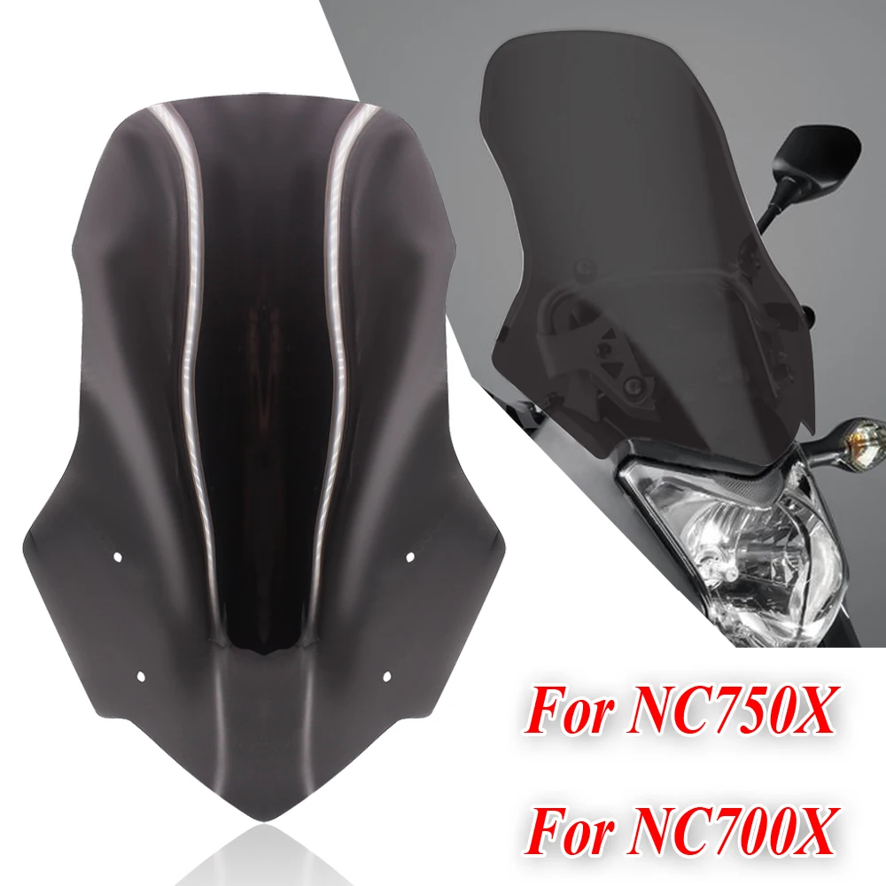 

Motorcycle Accessories Screen Windshield Fairing Windscreen For Honda NC700X NC750X NC 750 700 X 2016 - 2020 2019 2018 2017 2016