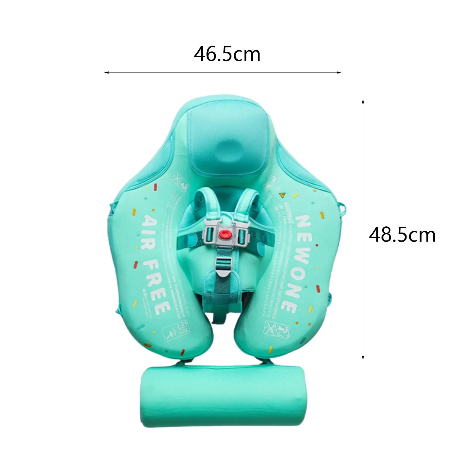 Baby Swim Float Non Inflatable Swimming Ring Summer Boys Girls Baby Swimming Float for Ages 3 Months up Stable Baby Pool Float