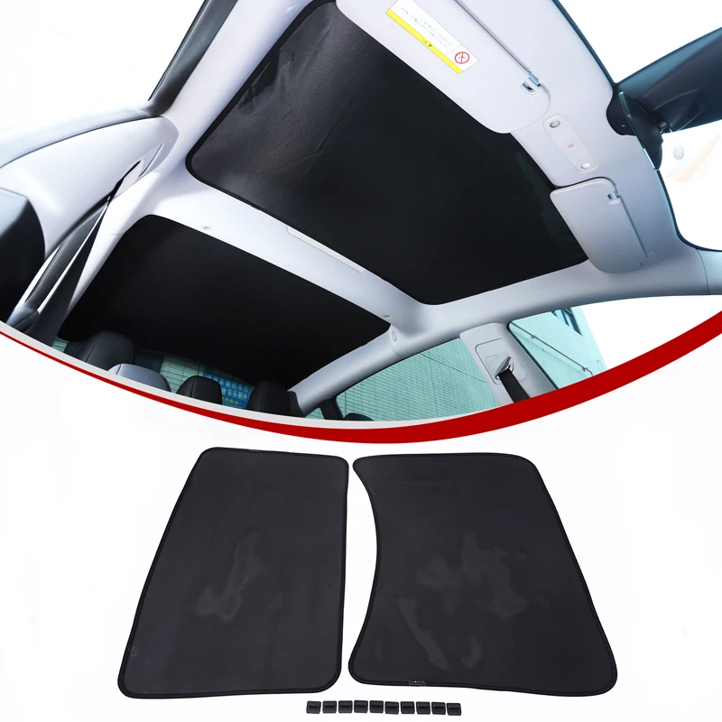 

Sunroof Sunshades Sunroof Screen Roof Skylight Mesh For Tesla Model 3 Highland 3Y 2023 2024 2025 2026 Car Interior Accessories