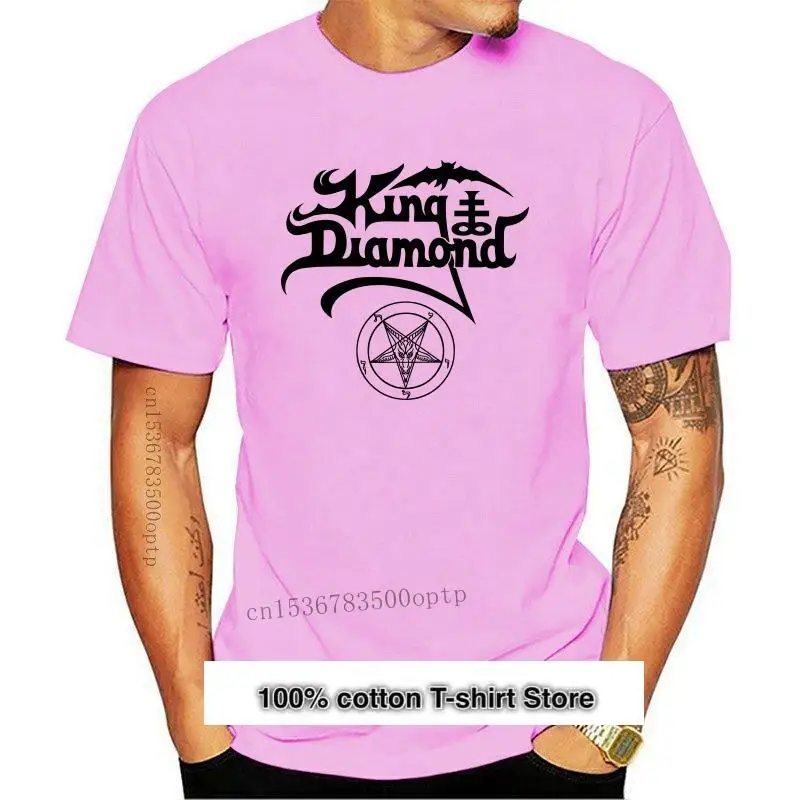 New KING-Camiseta con diamantes, color negro, Grau Meinert