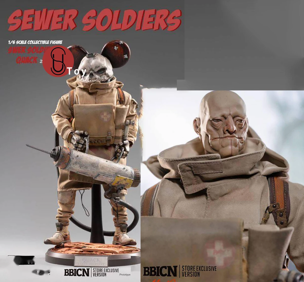 

DAMTOYS x COALDOG DAM ZP004 1/6 Sewer Soldier 5th Anniversary Commerical Comic 12" Full Set Action Figure Model Toys Gift