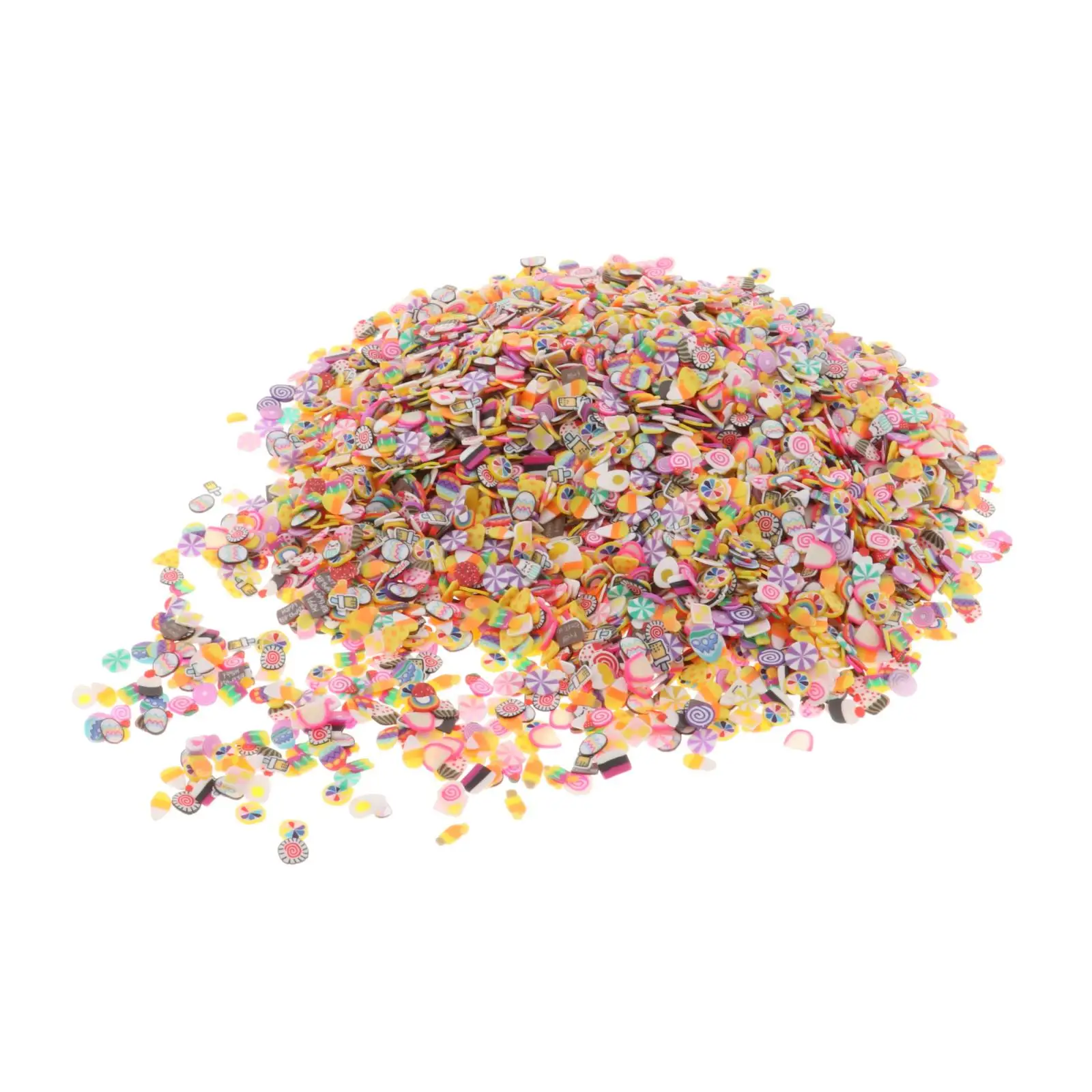 10000PCS Cute 3D Charms Making Set, Slices DIY Supplies Kunst und Skulpturen